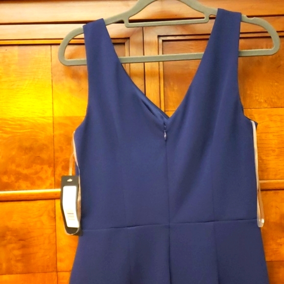 BEBE NAVY BLUE DRESS SIZE 8 - Picture 7 of 8